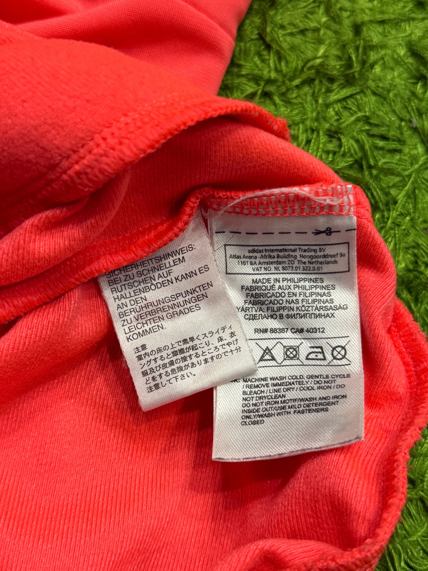 Bluza rozpinana koralowa Adidas Originals Firebird
