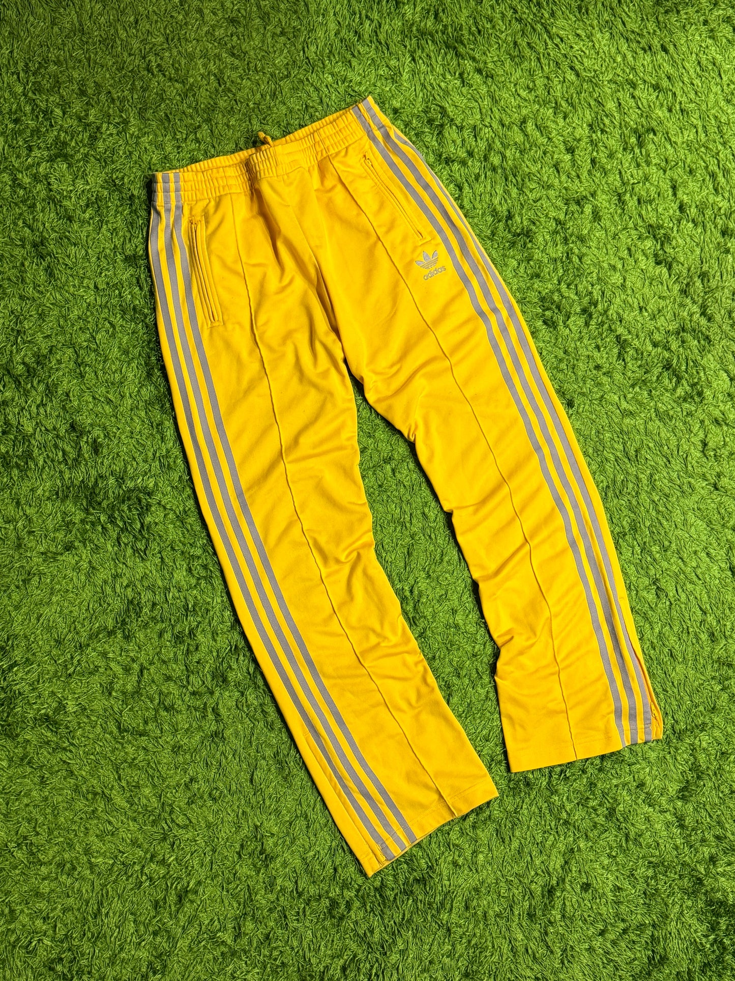 Spodnie dresowe żółte Adidas Originals Firebird