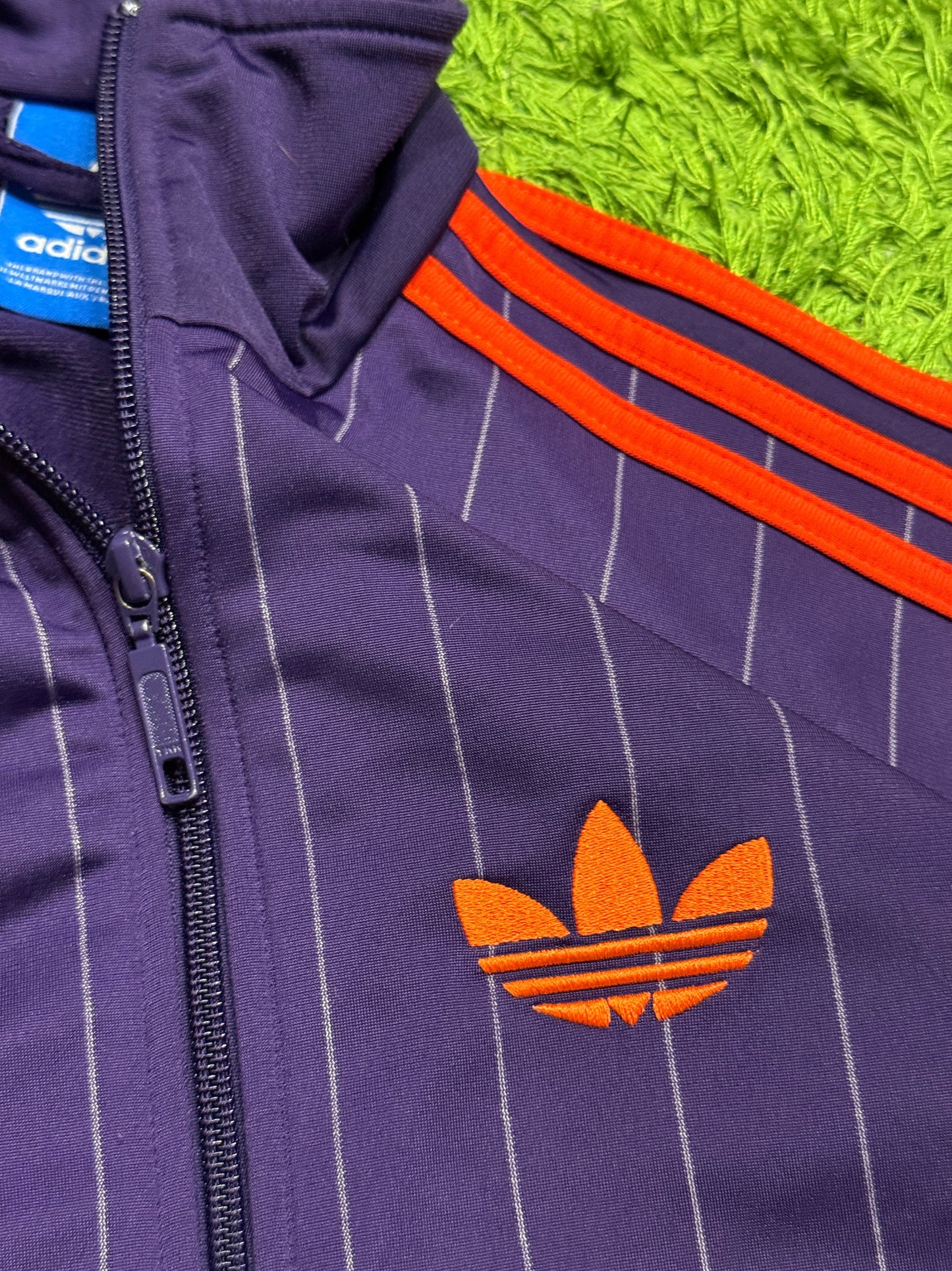 Bluza rozpinana fioletowa Adidas Originals Firebird