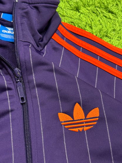 Bluza rozpinana fioletowa Adidas Originals Firebird