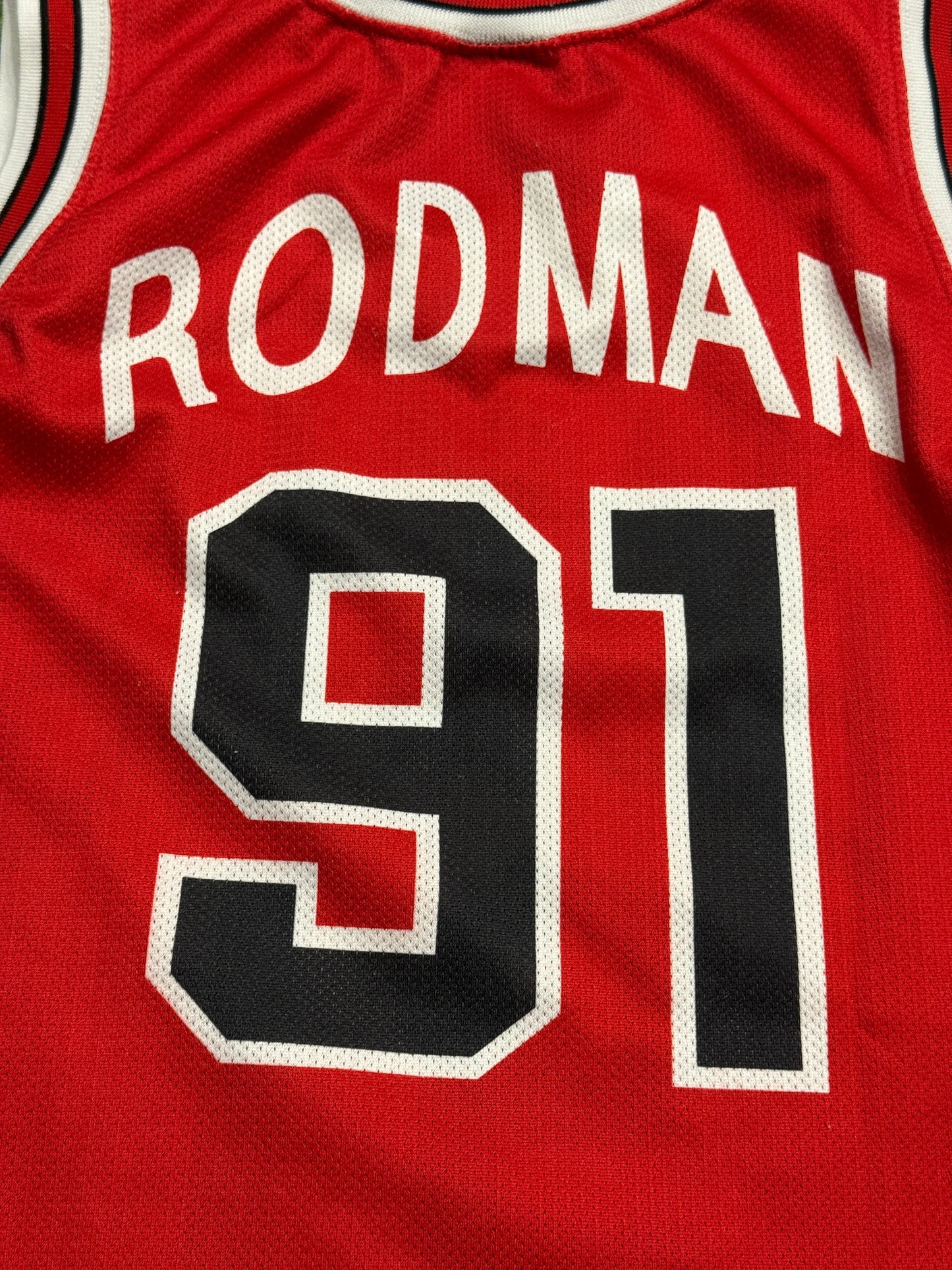 Koszulka koszykarska Chicago Bulls x Champion Dennis Rodman