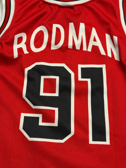 Koszulka koszykarska Chicago Bulls x Champion Dennis Rodman
