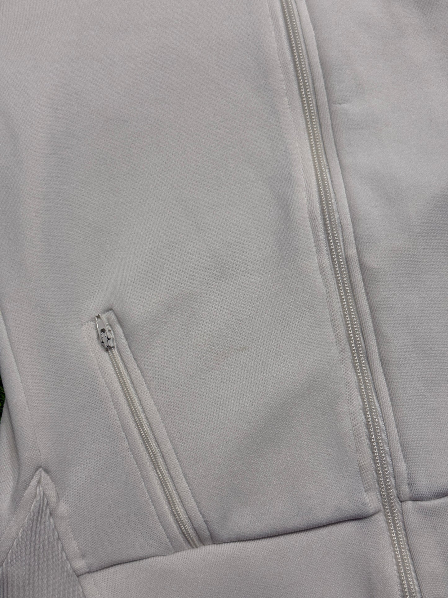 Bluza rozpinana z kapturem biała Adidas Originals Firebird