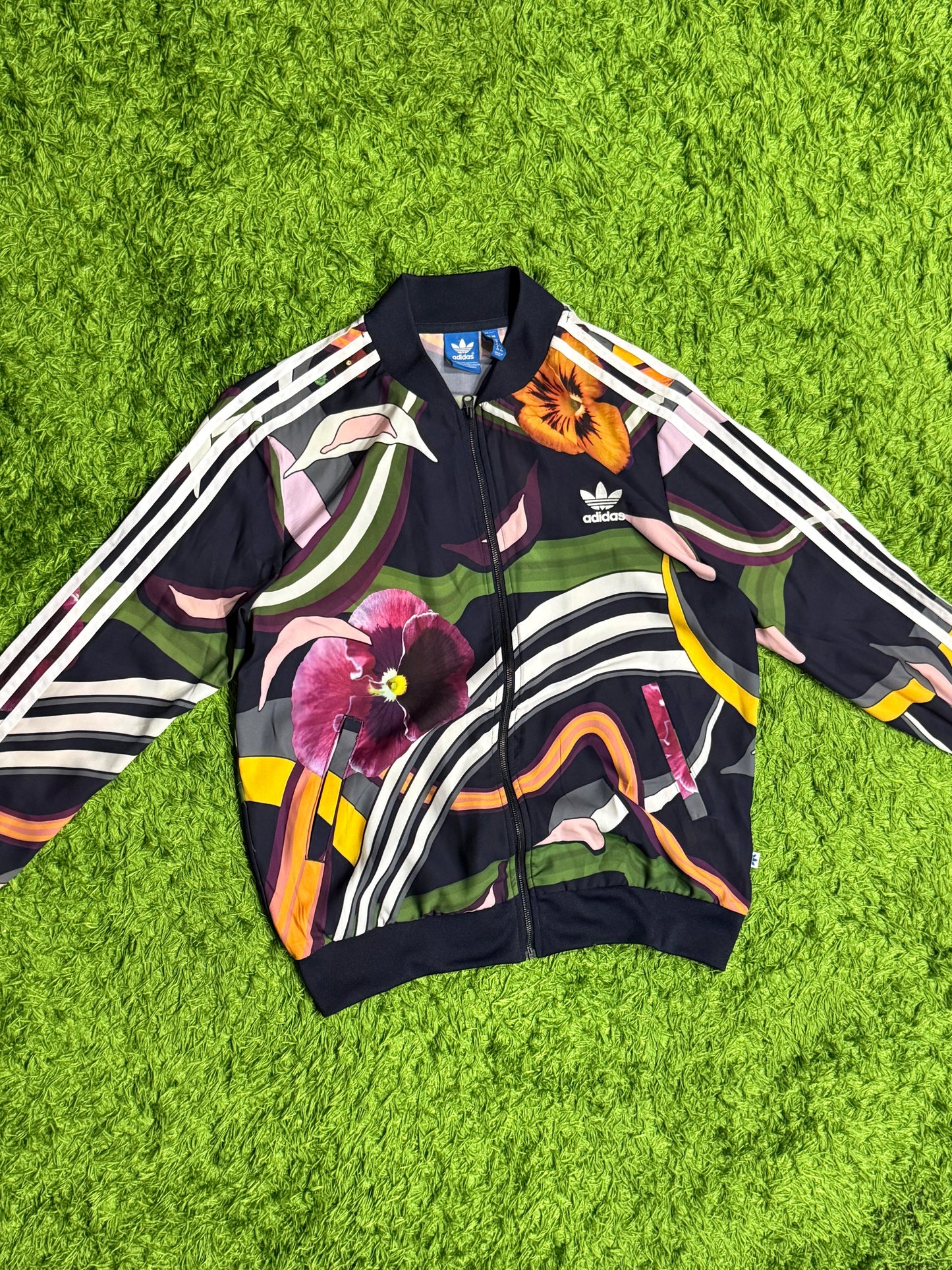 Bluza rozpinana wielokolorowa Adidas Originals Firebird