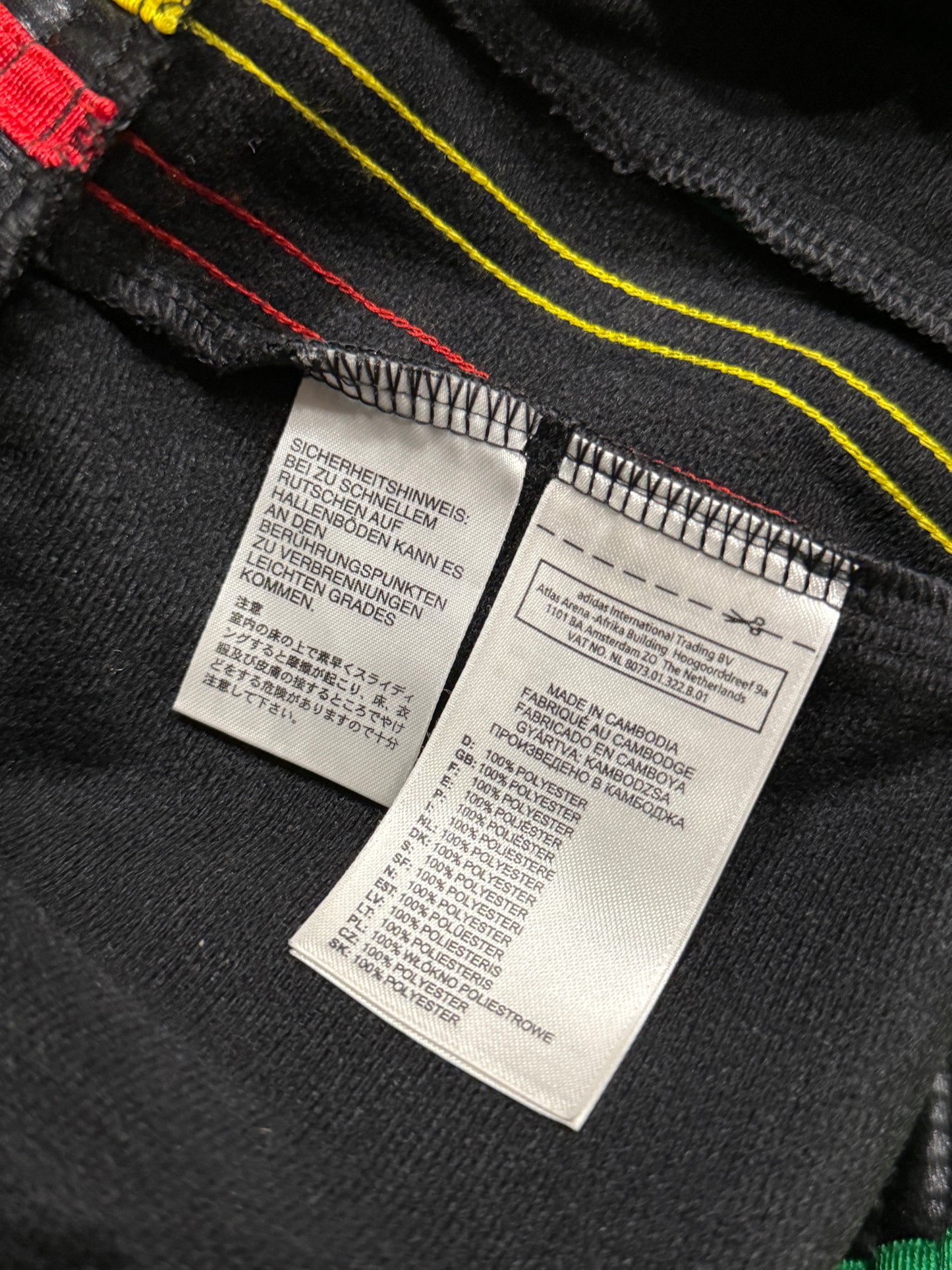 Spodnie dresowe Adidas Originals x Bob Marley Jamaica track pants