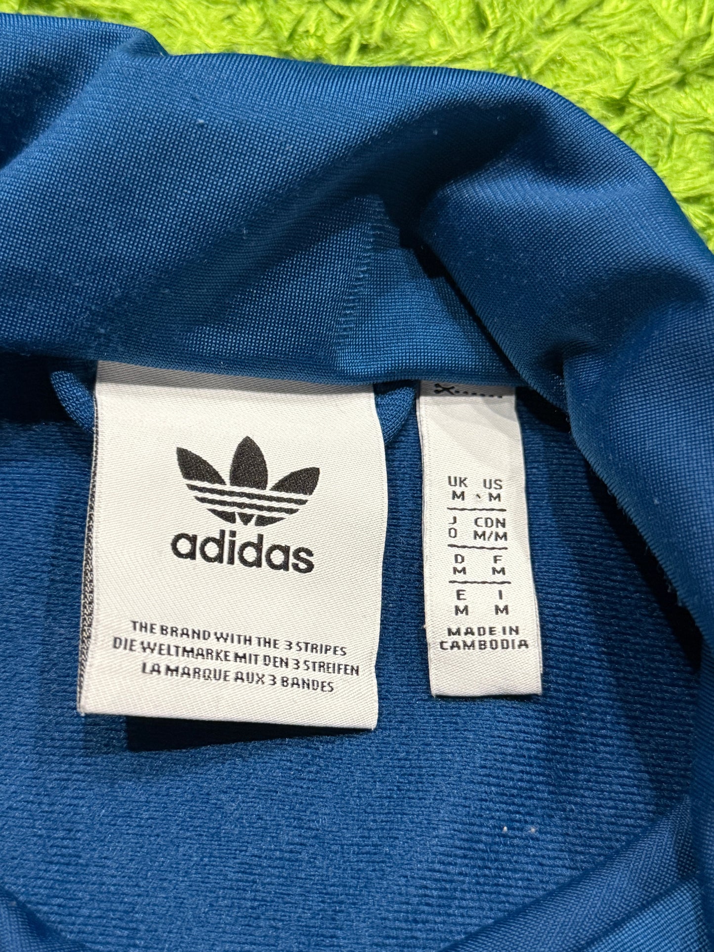 Bluza rozpinana granatowa Adidas Originals Firebird