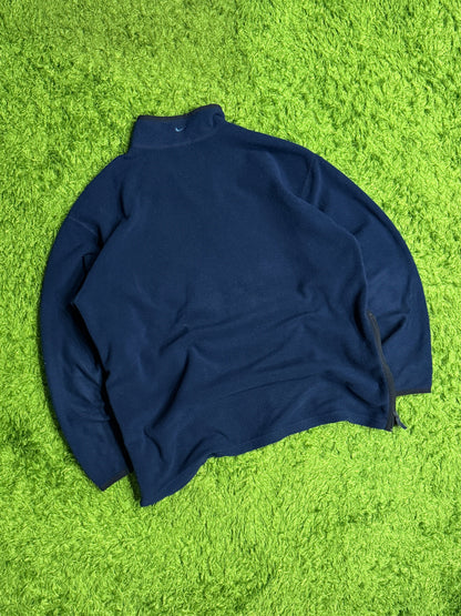 Polar granatowy 1/4 zip Nike vintage