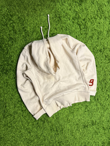Bluza beżowa Abercrombie & Fitch y2k hoodie