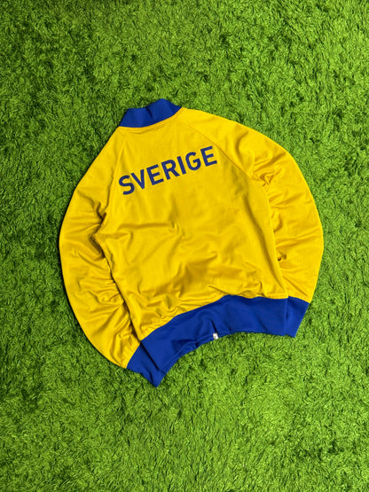 Bluza rozpinana żółta Adidas Originals Firebird rare