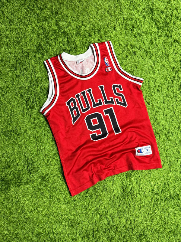 Koszulka koszykarska Chicago Bulls x Champion Dennis Rodman