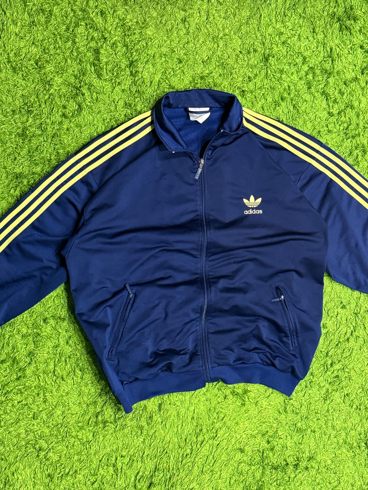 Bluza rozpinana granatowa Adidas Originals Firebird 90s
