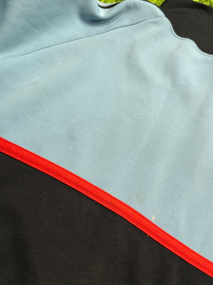 Bluza rozpinana czarno-niebieska Adidas Originals