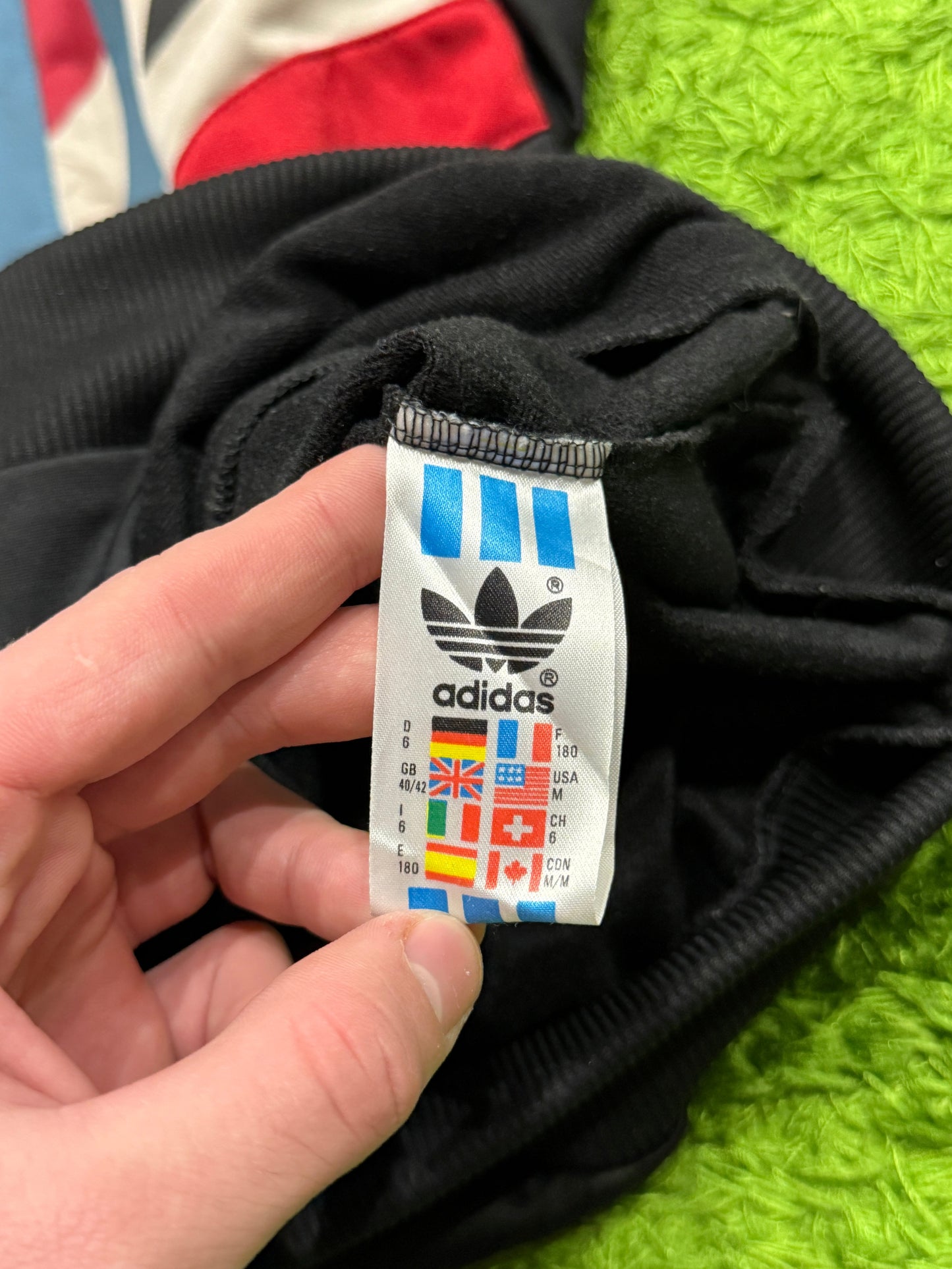 Bluza rozpinana 90s Adidas Originals zip up track jacket