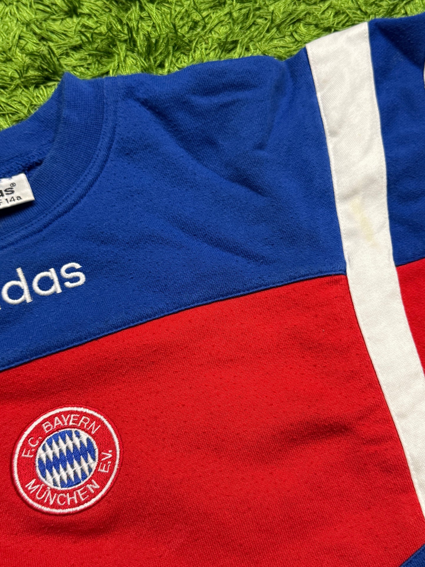 Bluza vintage adidas x Bayern Monachium 90s oversize