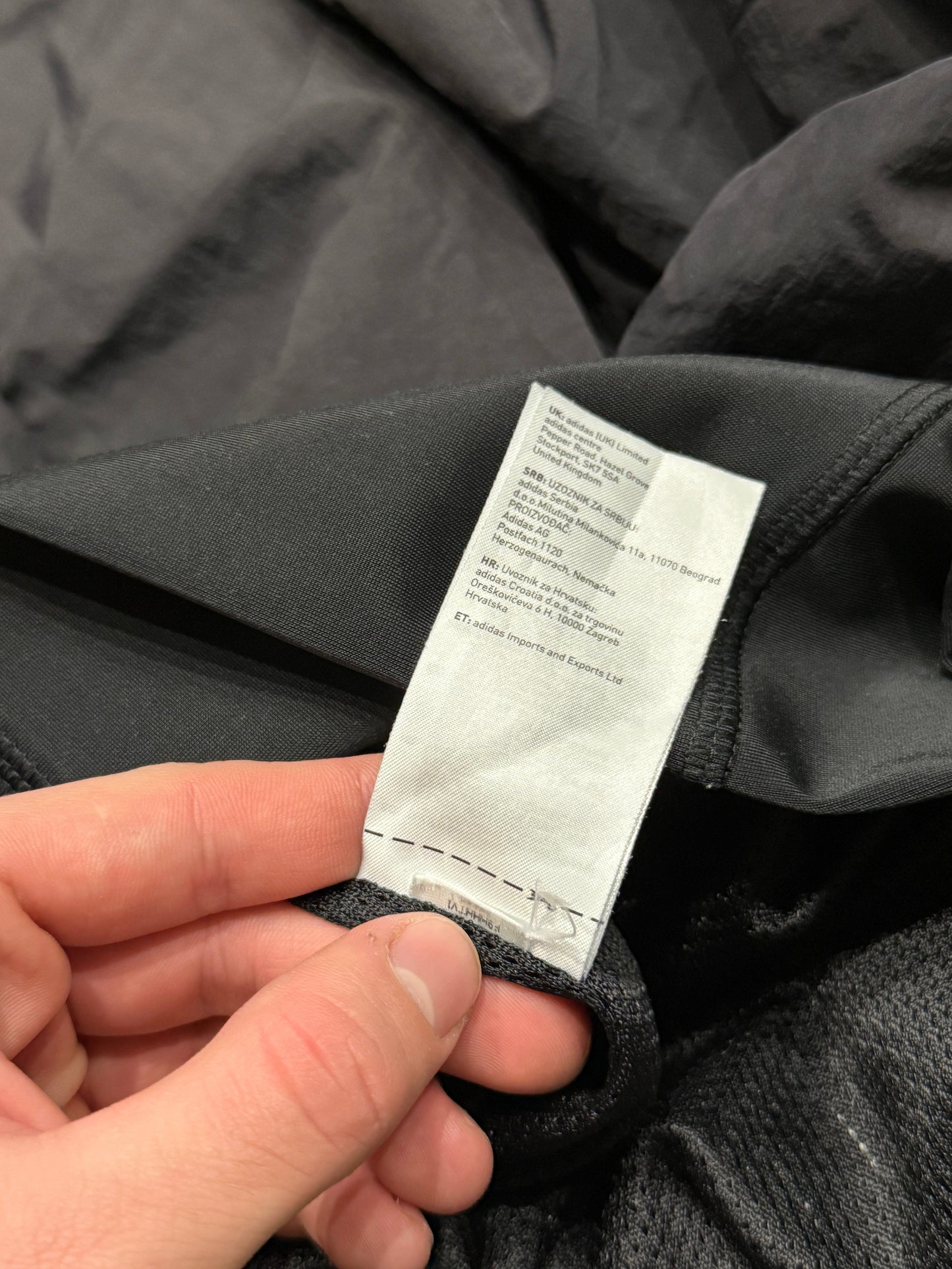 Spodnie ortalionowe czarne Adidas Originals Firebird track pants