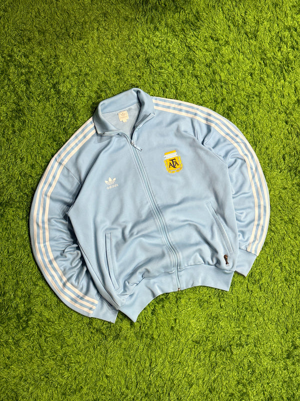 Bluza rozpinana błękitna Adidas Originals Firebird y2k rare