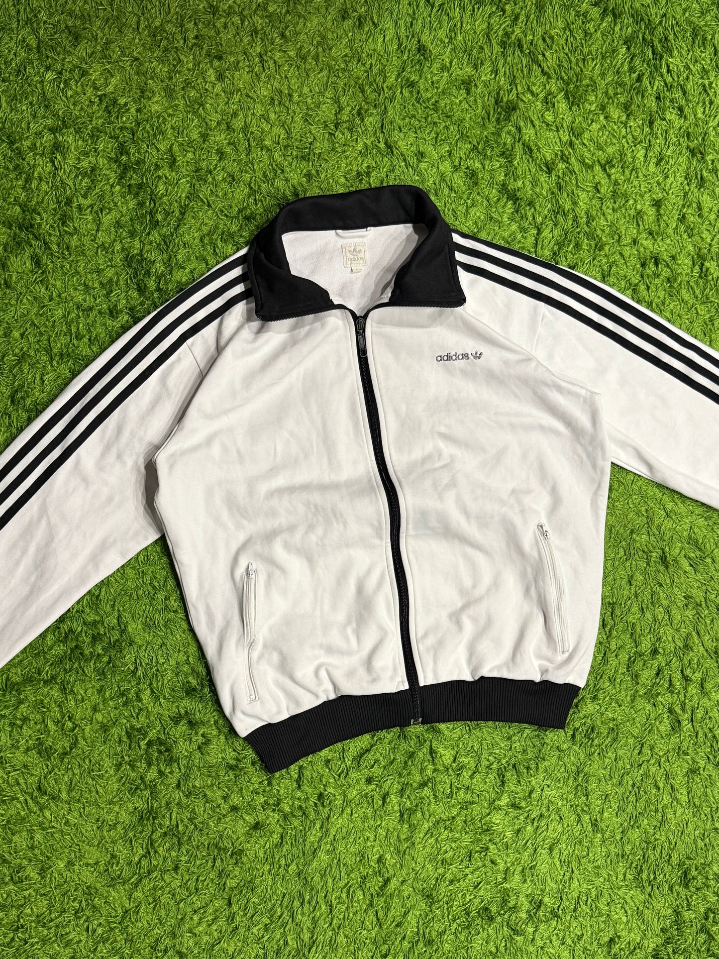 Bluza rozpinana biała Adidas Originals Firebird
