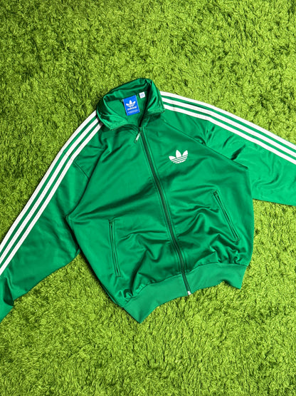 Bluza rozpinana zielona Adidas Originals Firebird