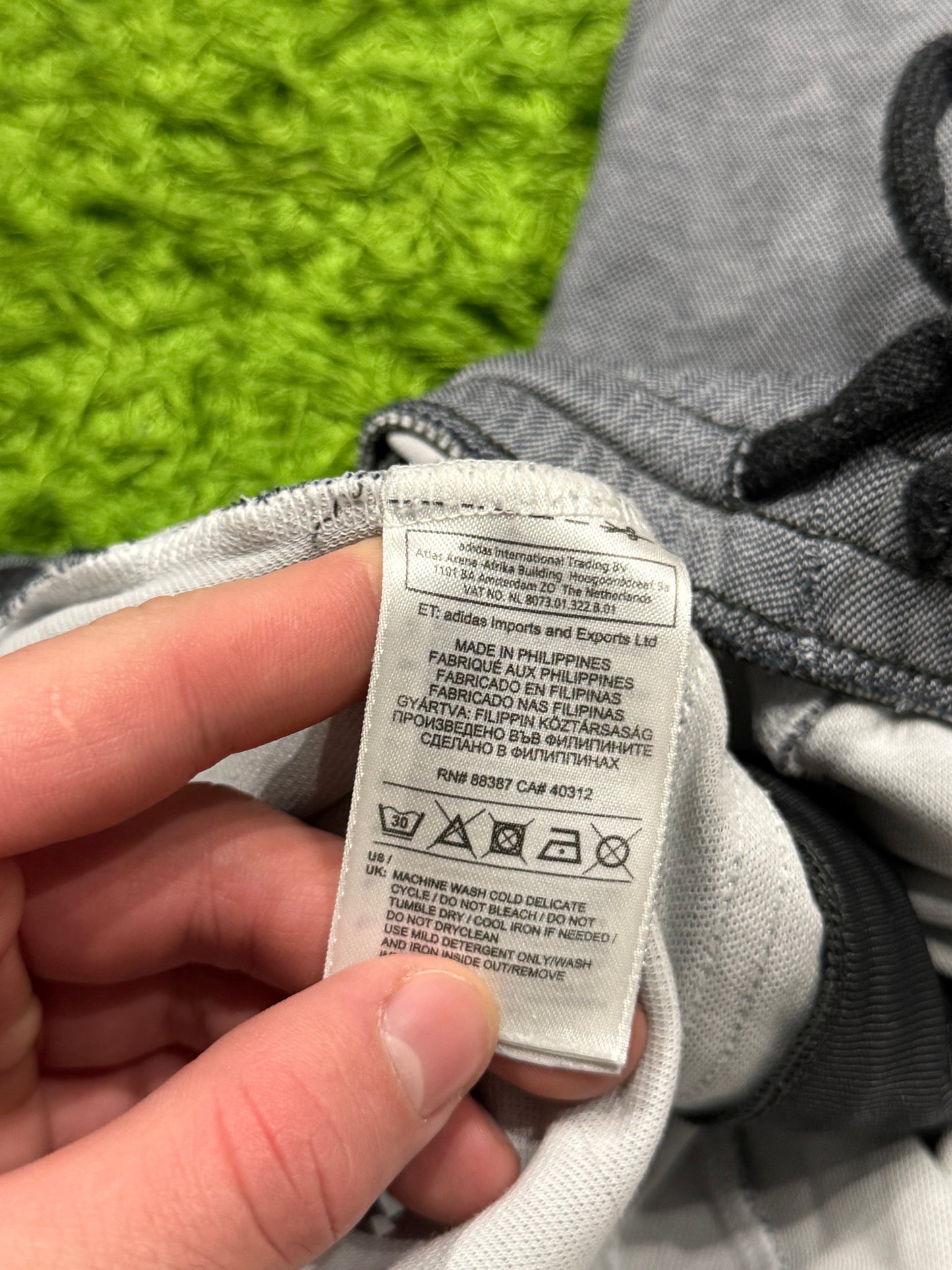 Spodnie dresowe szare Adidas Originals sweatpants