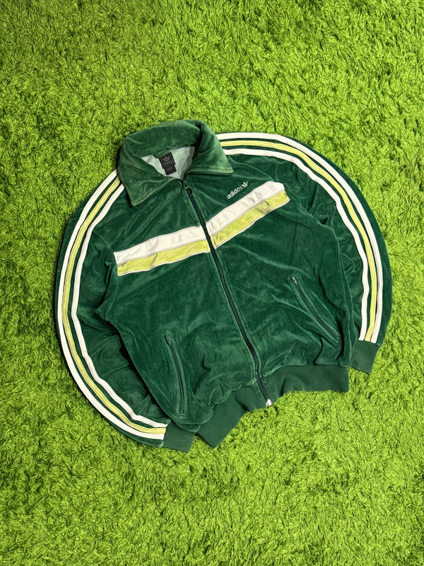 Bluza rozpinana zielona Adidas Originals Firebird