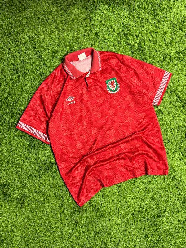 Koszulka piłkarska Umbro x Walia 1990/1992 retro vintage
