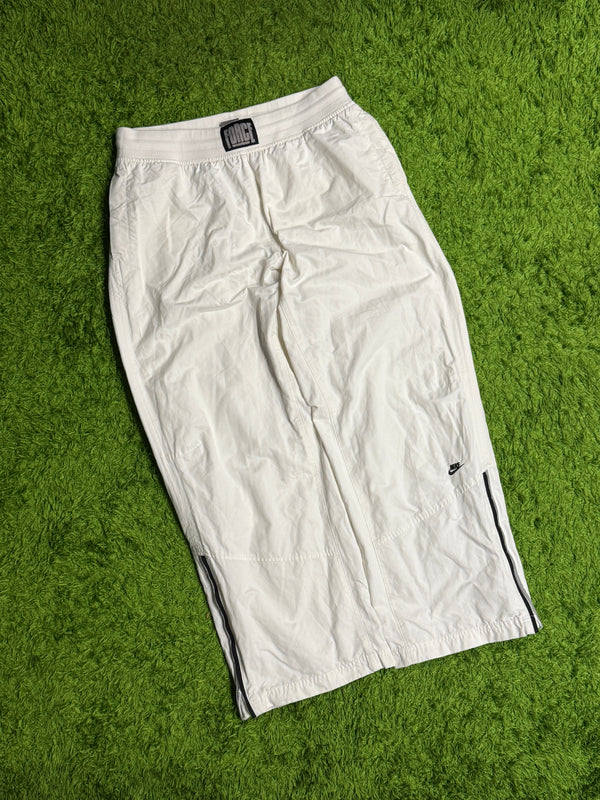 Spodnie ortalionowe białe Nike Air Force baggy track pants
