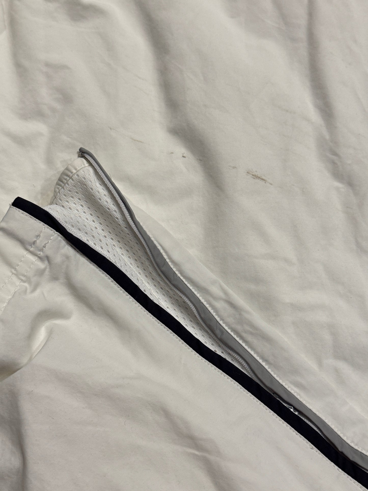 Spodnie ortalionowe białe Nike Air Force baggy track pants