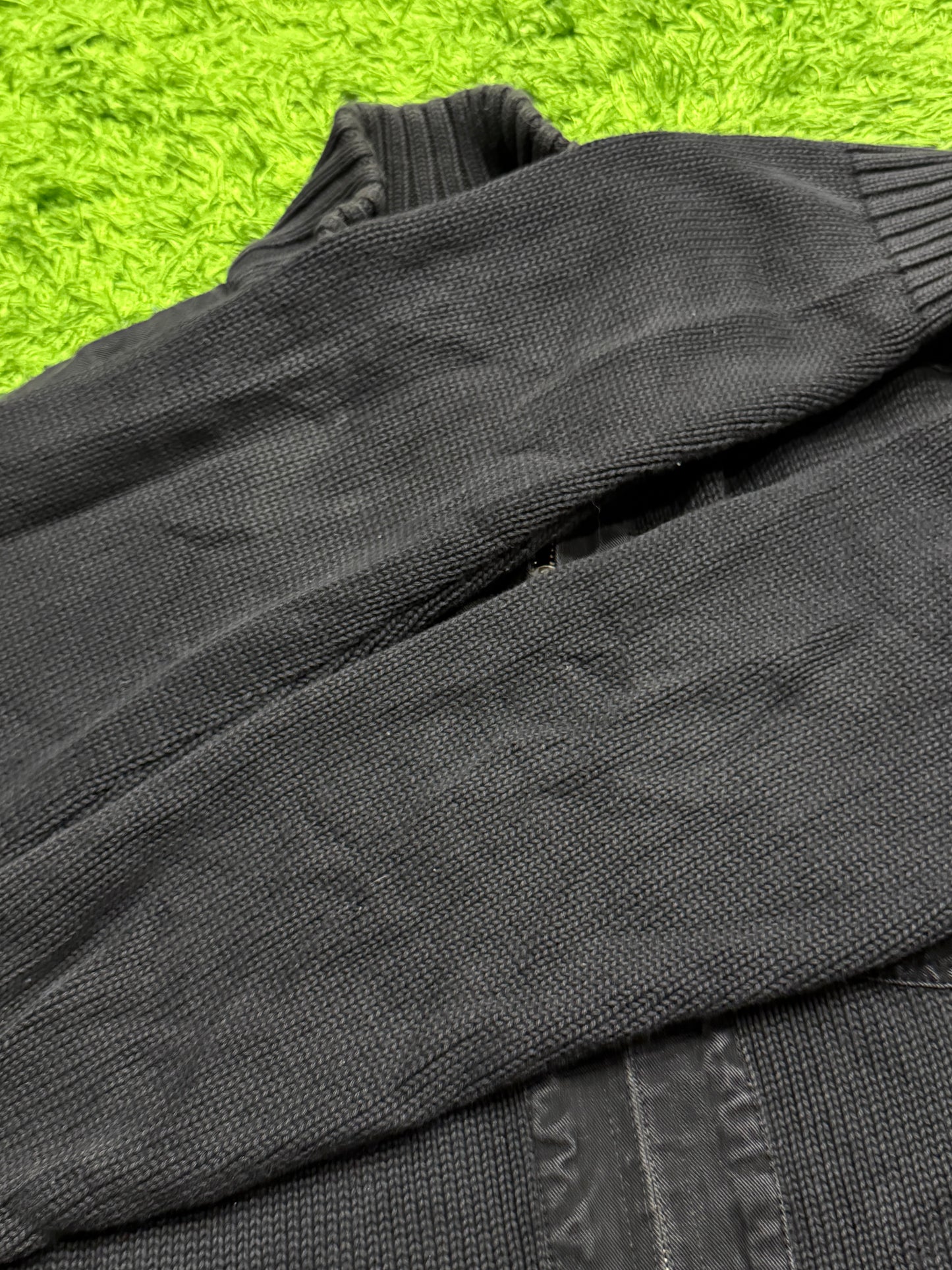 Sweter czarny Kardigan Marlboro Classics