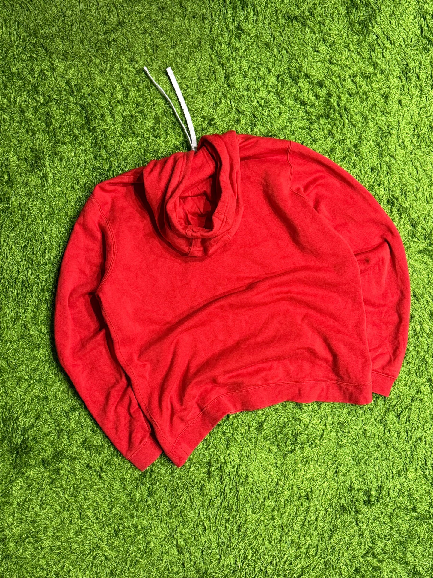 Bluza czerwona basic Nike hoodie