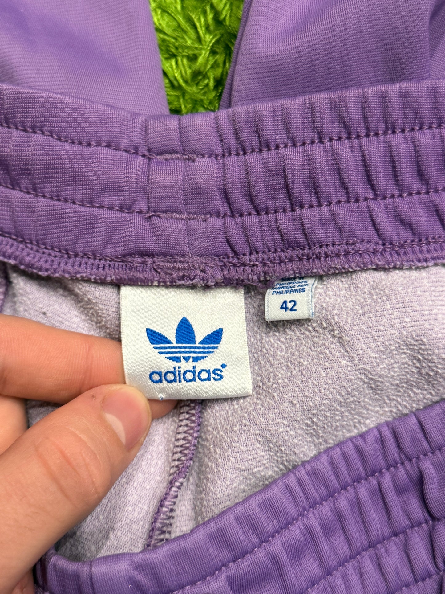 Spodnie dresowe fioletowe Adidas Originals firebird pants