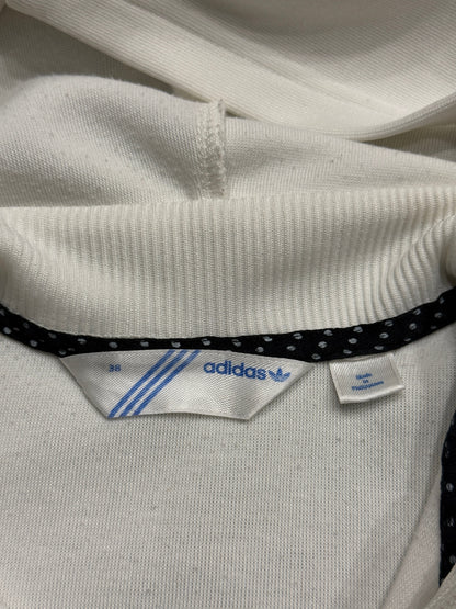 Bluza rozpinana z kapturem biała Adidas Originals Firebird