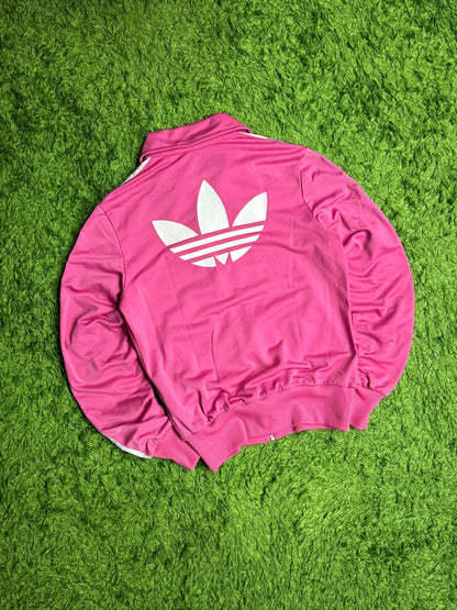 Bluza rozpinana różowa Adidas Originals Firebird