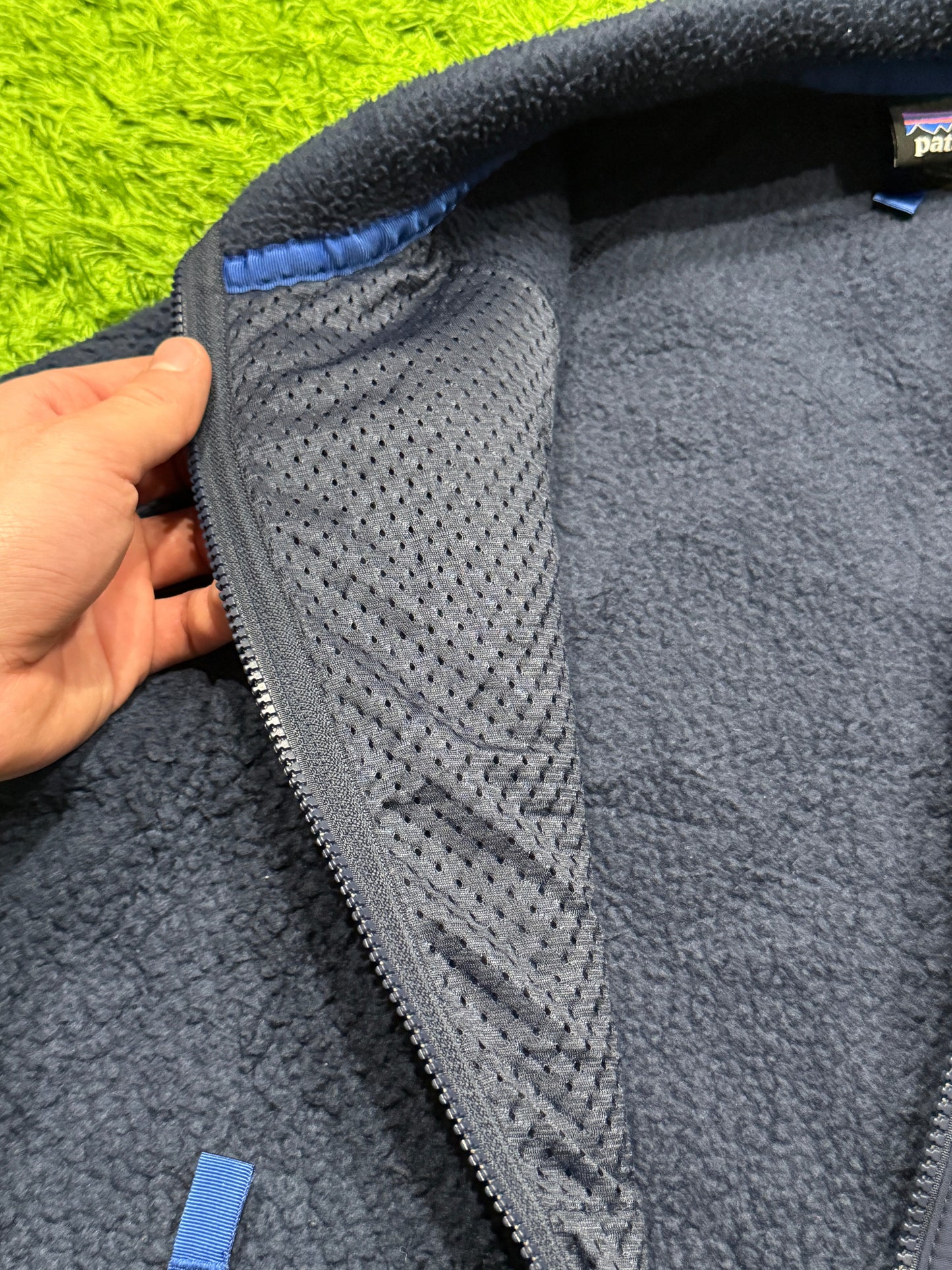 Polar granatowy Patagonia outdoor fleece