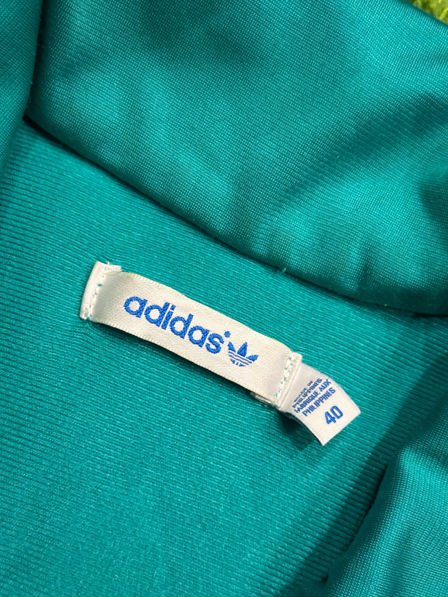 Bluza rozpinana turkusowa Adidas Originals Firebird