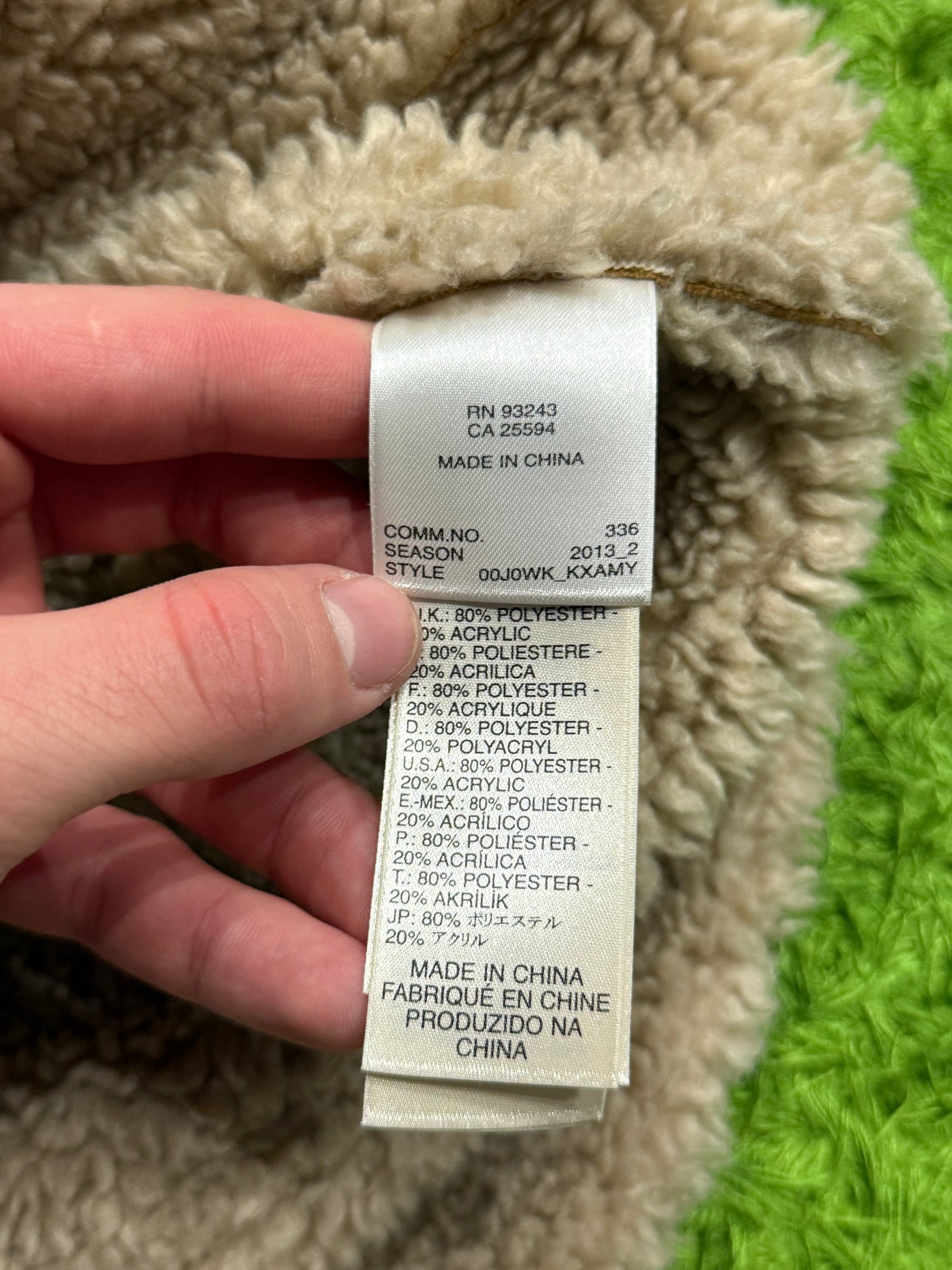 Kurtka Diesel sherpa y2k