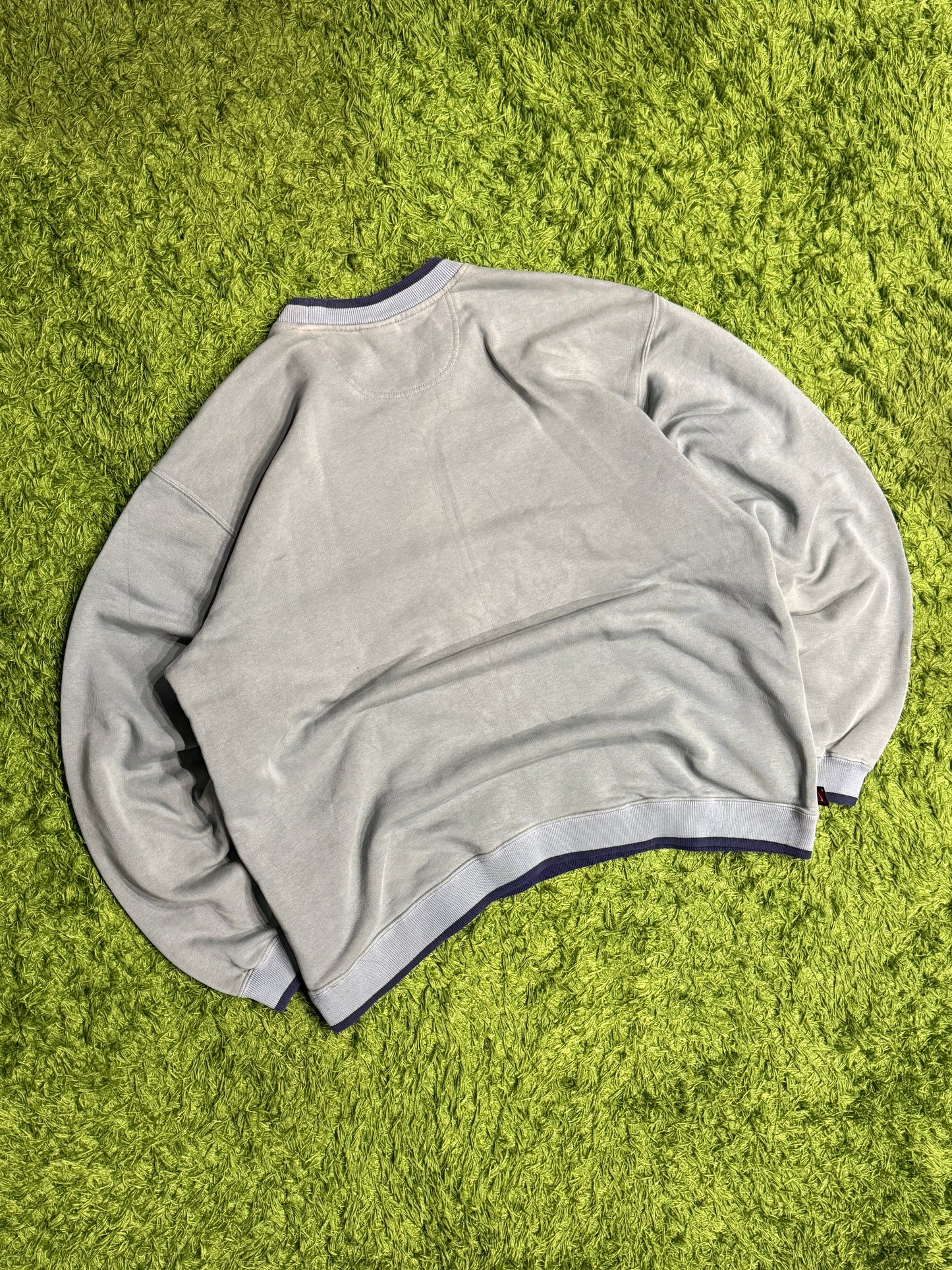 Bluza vintage Nike center swoosh logo y2k baggy