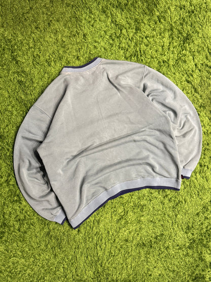 Bluza vintage Nike center swoosh logo y2k baggy