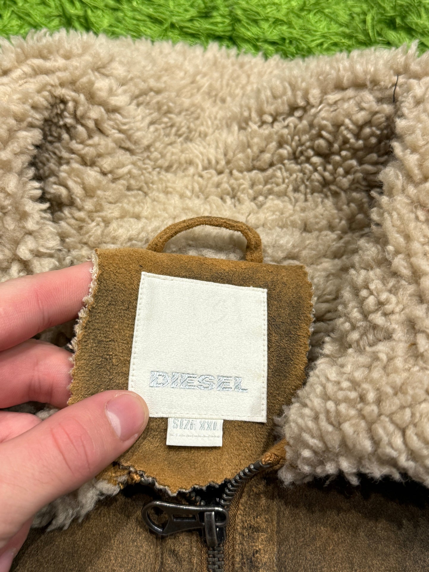 Kurtka Diesel sherpa y2k