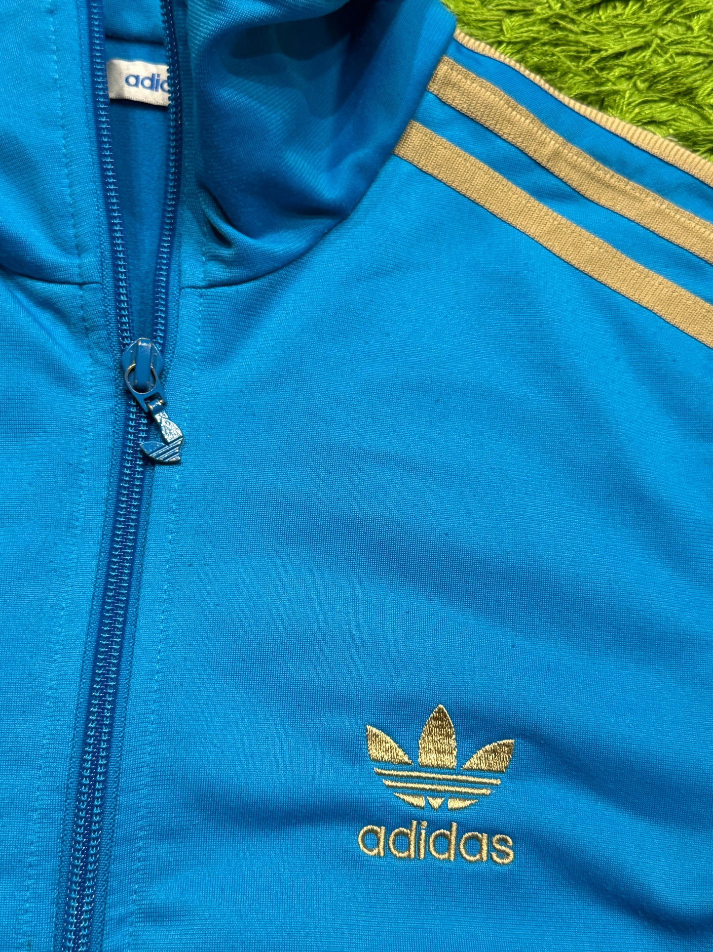 Bluza rozpinana niebieska Adidas Originals Firebird