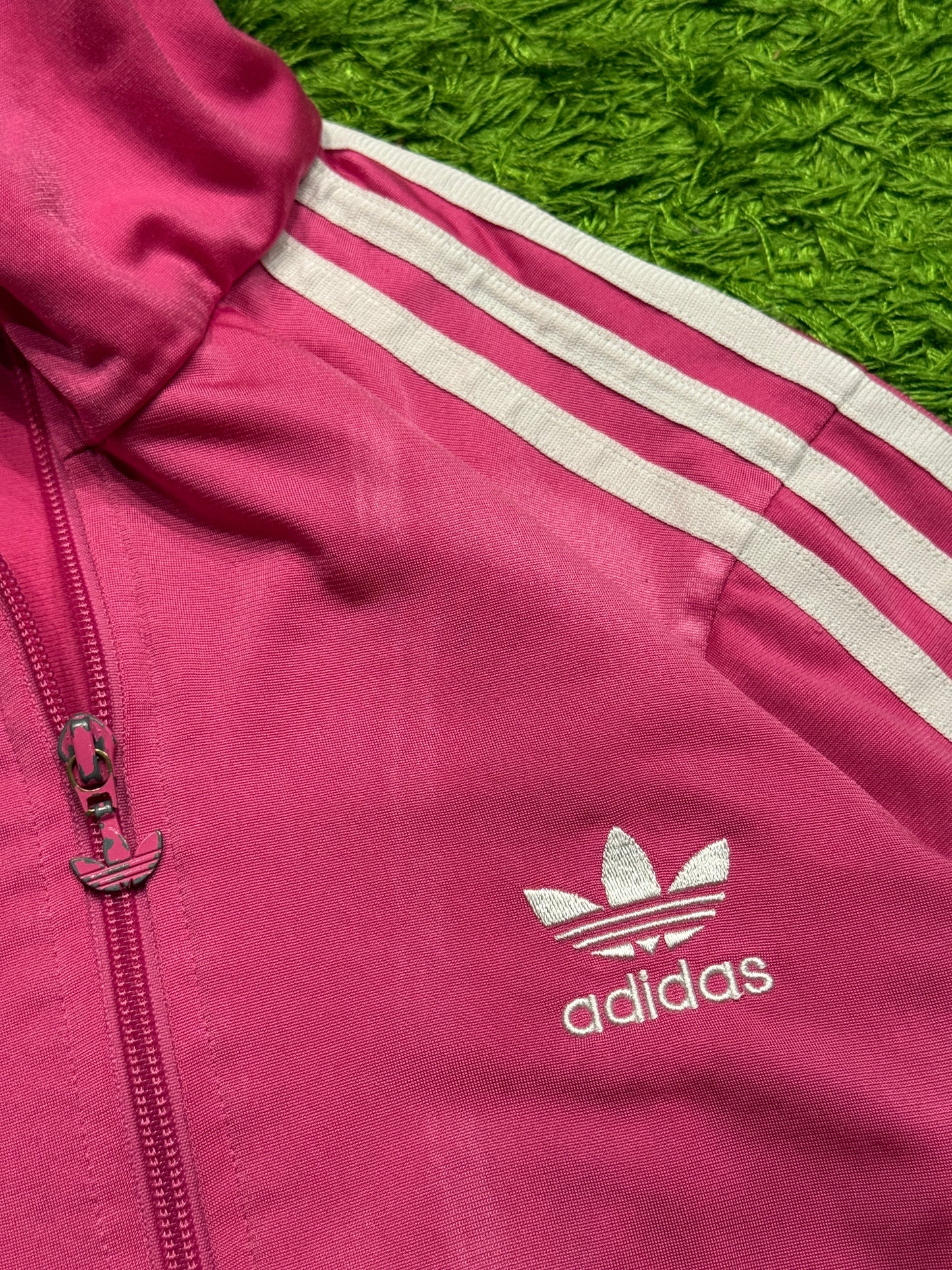 Bluza rozpinana różowa Adidas Originals Firebird