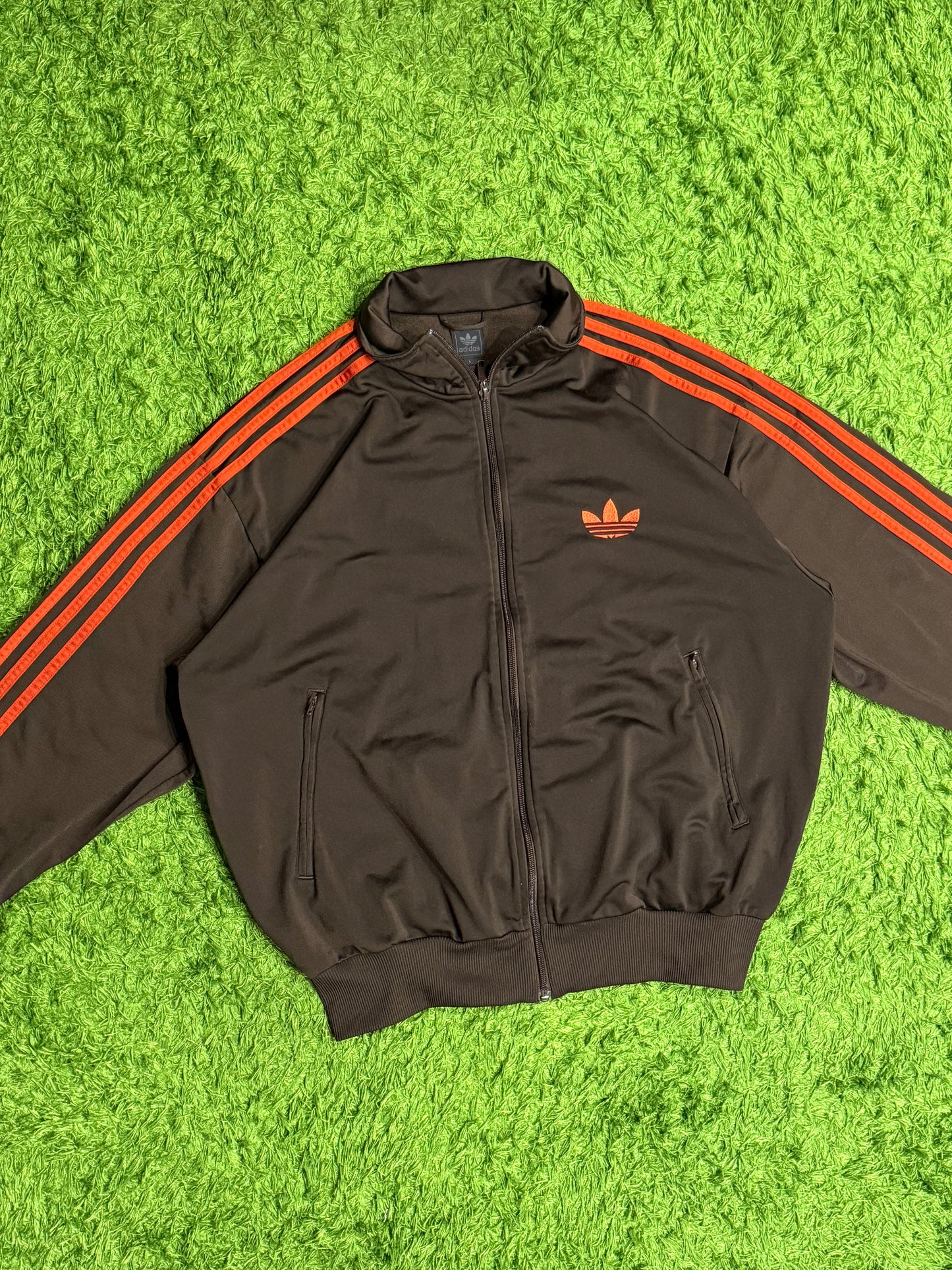 Bluza rozpinana brązowa Adidas Originals Firebird