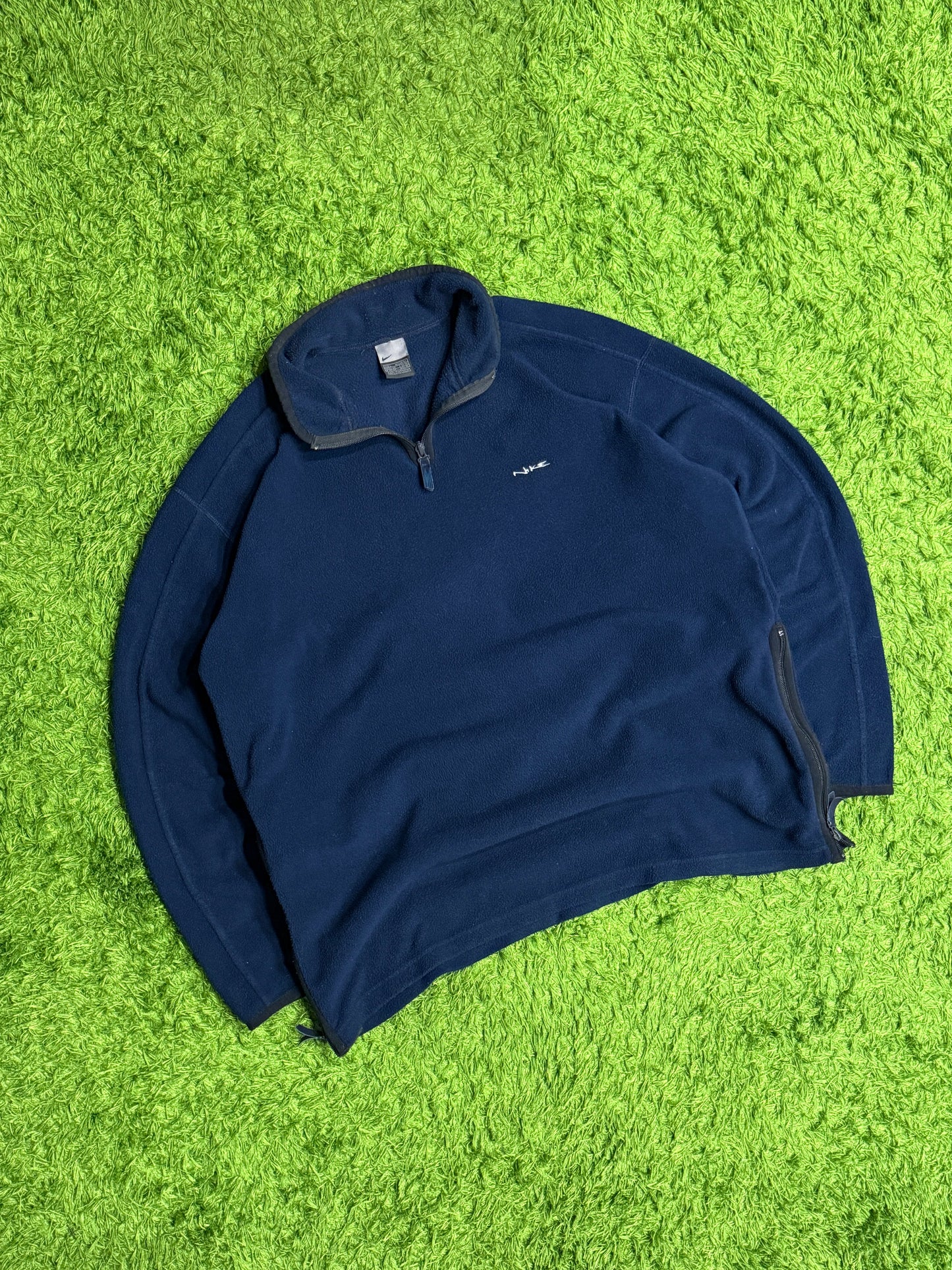 Polar granatowy 1/4 zip Nike vintage