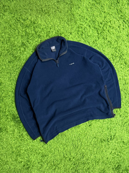 Polar granatowy 1/4 zip Nike vintage