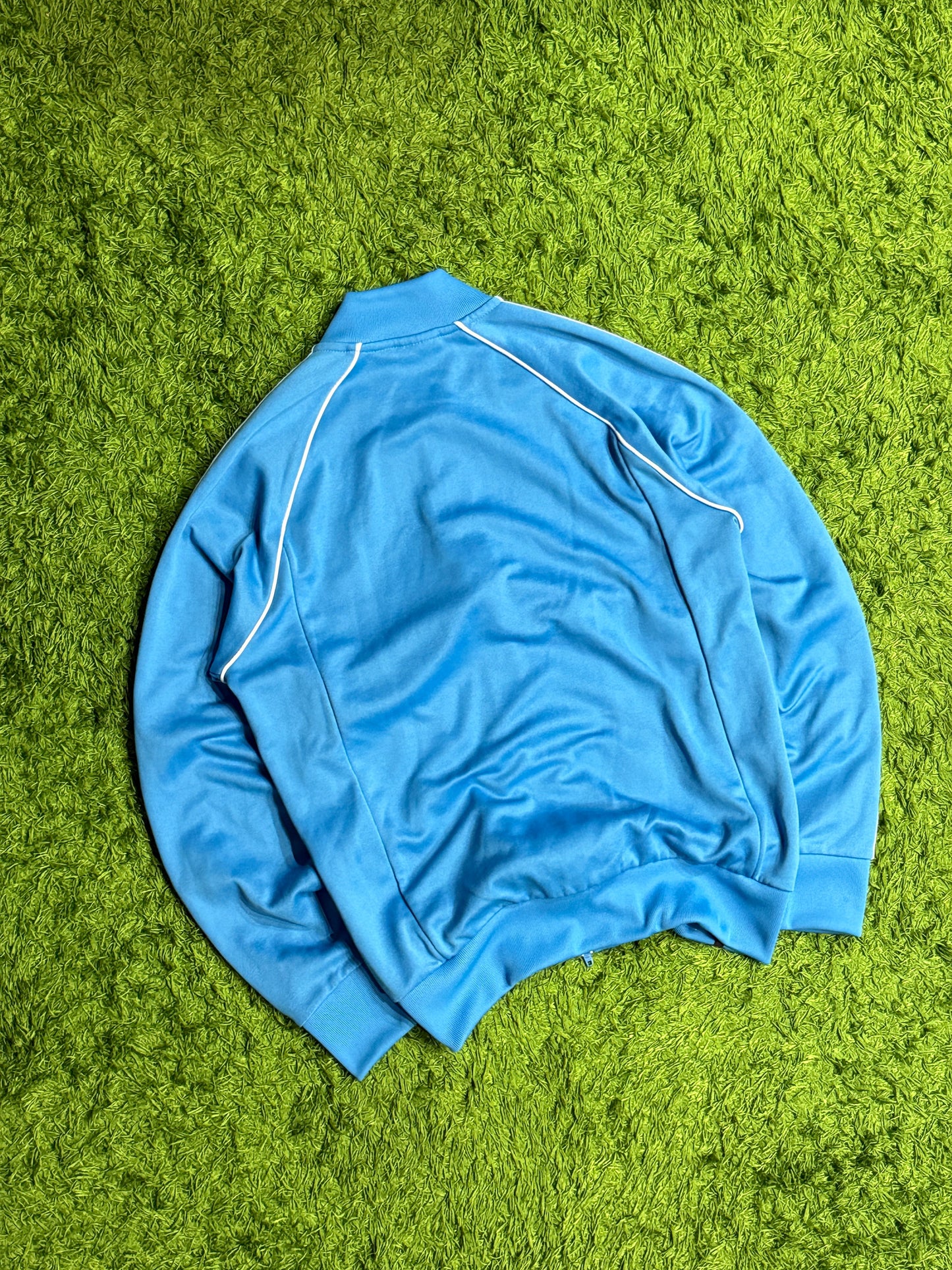 Bluza rozpinana błękitna Adidas Originals Firebird