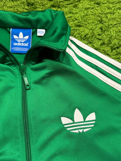 Bluza rozpinana zielona Adidas Originals Firebird