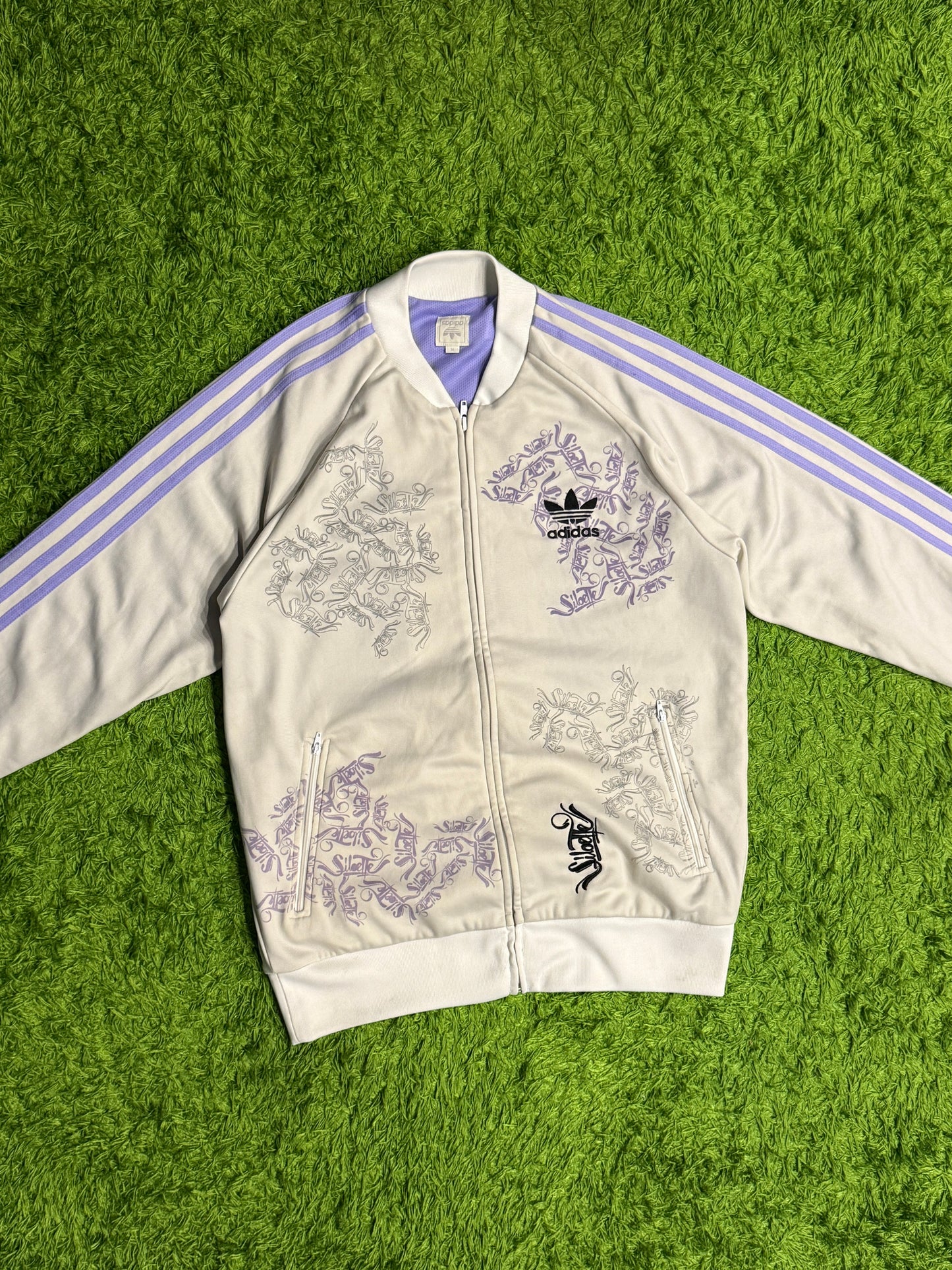 Bluza rozpinana biała Adidas Originals Firebird