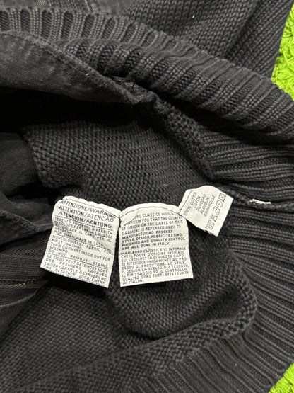 Sweter czarny Kardigan Marlboro Classics
