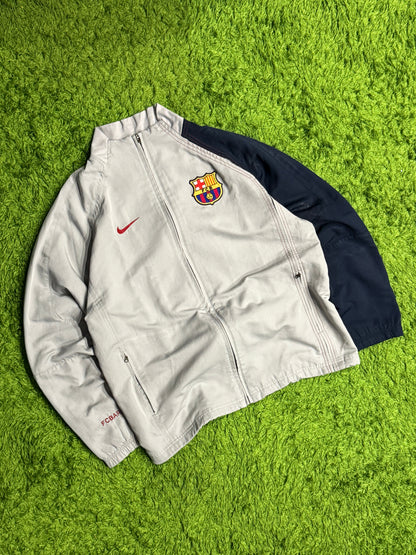 Kurtka ortalionowa Nike x FC Barcelona retro track jacket