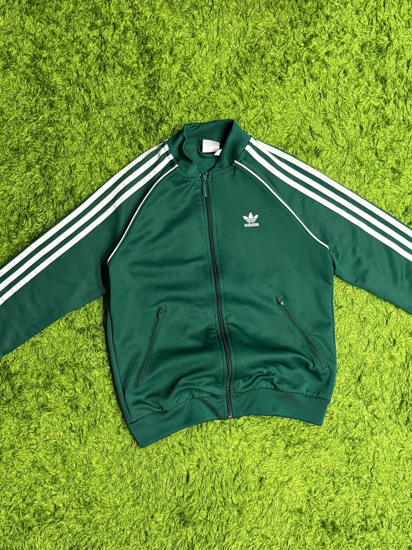 Bluza rozpinana zielona Adidas Originals Firebird