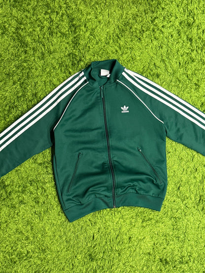 Bluza rozpinana zielona Adidas Originals Firebird